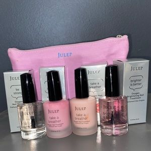 Brand new Light pink nail Polish and strengthening base coat